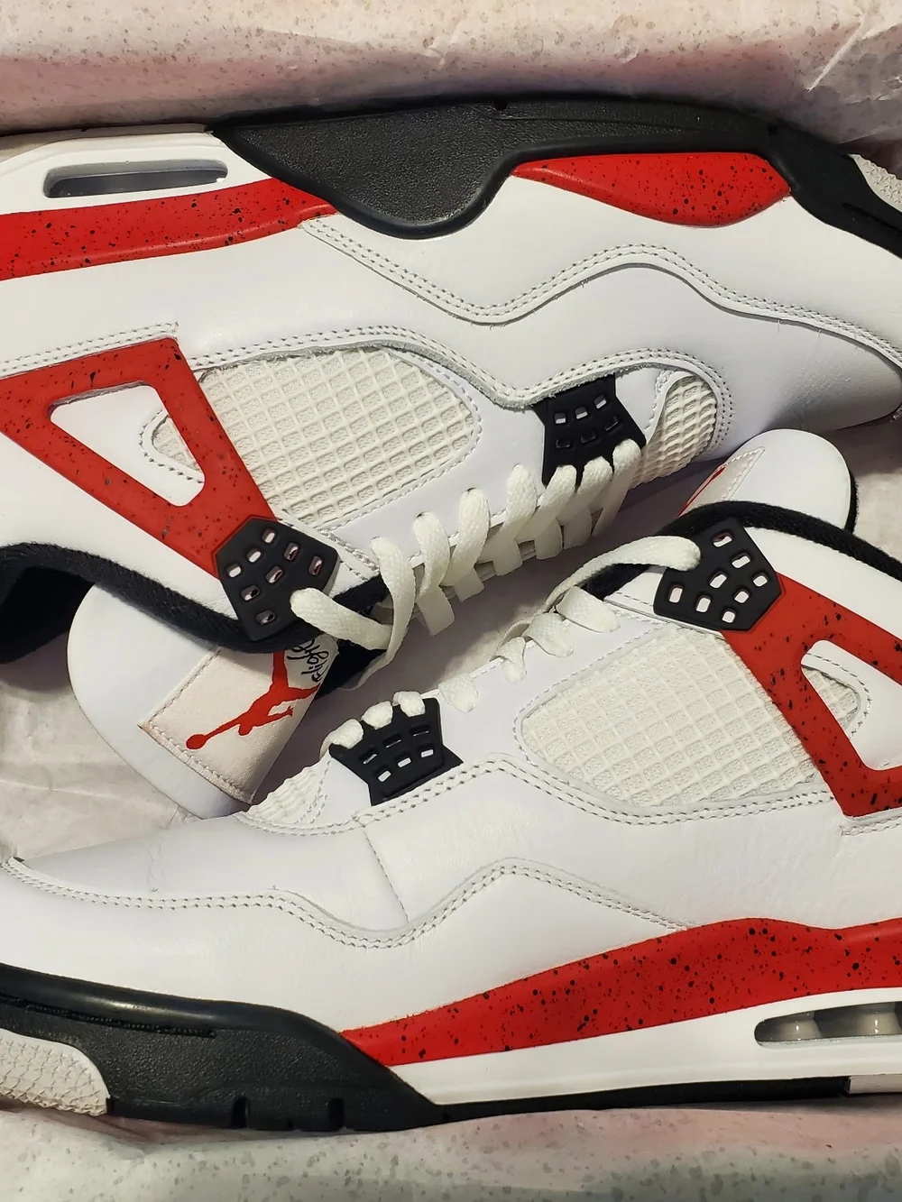 Nike Air Jordan 4 Retro 'White/Red/Black'